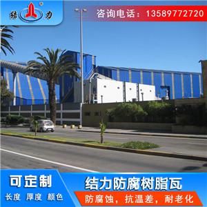 防腐树脂瓦 辽宁丹东厂房耐腐瓦 asa防腐瓦抗扯断