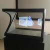 180/360度全息展柜3D触摸透明屏悬浮成像立体投影展示柜