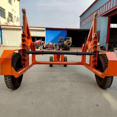 多功能放线炮车 液压折叠电缆式放线车