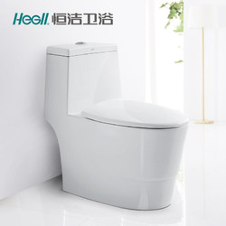 HEGII恒洁卫浴全包豪华型马桶 高级家用虹吸式陶瓷马桶坐便器118