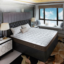 雅兰床垫 深睡护脊 乳胶床垫 1.5m 1.8米床 弹簧床垫双人席梦思