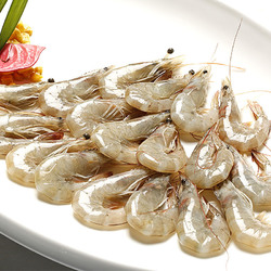 獐子岛厄瓜多尔白虾1.8kg约3.6斤 原装进口海鲜南美活冻大虾冻虾