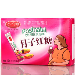 金怡神月子红糖孕妇产后排恶红糖广西甘蔗古法红枣阿胶红糖袋装