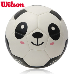 wilson威尔胜迷你儿童足球 可爱动物桌上观赏纪念球玩具1号足球