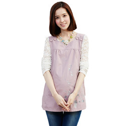 十月妈咪四叶草时尚款孕妇防辐射服四季电脑防辐射孕妇装正品围裙