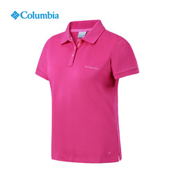 【经典款】Columbia/哥伦比亚户外春夏新品女款吸湿POLO衫PL2421
