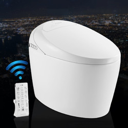 东鹏洁具一体式智能感应马桶自动冲水烘干遥控式座便器智多星6831