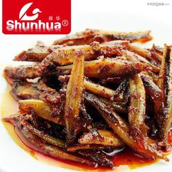 舜华东江河鱼湖南特产香辣小鱼仔休闲零食小吃即食鱼干毛花鱼235g