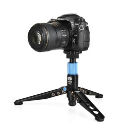 思锐独脚架 P426SR+VH10 单反相机摄影便携碳纤维独角架 单脚架