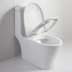 浪鲸卫浴家用抽水节水马桶普通坐便器卫生间虹吸式省水座便器1066