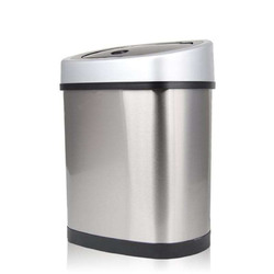 纳仕达 智能感应垃圾桶家用创意不锈钢自动 欧式客厅卫生间厨房用
