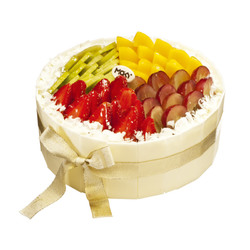 【米旗maky】果味缤纷 水果蛋糕 米旗生日蛋糕 西安区域配送
