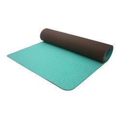 easyoga双色双面TPE瑜伽垫瑜珈垫加长运动健身垫