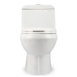 浪鲸卫浴节水马桶坐便器 家用虹吸静音防臭抽水普通陶瓷座便器