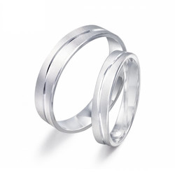 周生生Pt950Promessa结婚白金戒指铂金戒指对戒 33577R计价
