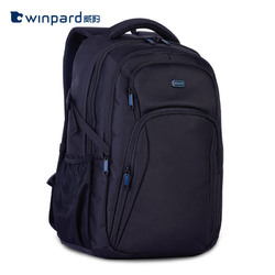 WINPARD/威豹男双肩背包商务背包双肩电脑包休闲男包旅行包15.6寸