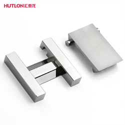 汇泰龙 橱柜衣柜拉手现代简约抽屉门把手免开槽明装暗拉手DS-7081