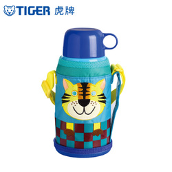 tiger虎牌儿童保温杯304不锈钢MBJ-C06C儿童杯老虎小狮子600ML