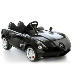 栋马奔驰SLR儿童电动车可坐宝宝遥控玩具车电动童车新款跑车赛车