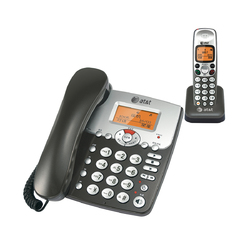 AT&T54109中文固话无绳电话家用时尚录音子母机办公商务无线座机