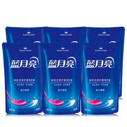 蓝月亮洗衣液 薰衣草 袋装补充装包邮批发促销1kg*6袋家用套装