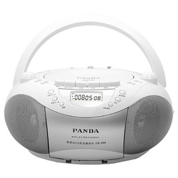 熊猫CD-208复读机cd播放机磁带MP3光盘英语学习录音机收录机收音