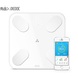 有品PICOOC智能体脂秤脂肪秤称 家用精测准体重秤电子仪称MiniPro