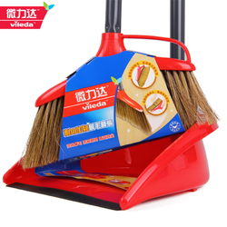 德国微力达鬃毛扫把簸箕套装马鬃扫把扫帚畚箕软毛畚斗正品