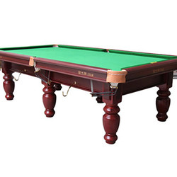 星牌台球桌XW118-9A中式8球台球桌标准黑八16彩球家用成人桌球台