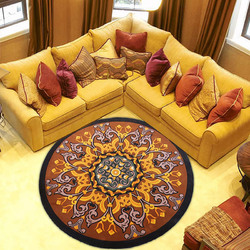 山花地毯客厅现代创意定制图案花色卧室满铺床边茶几毯走廊定制毯