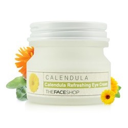 菲诗小铺金盏花清润眼霜20ml 补水滋养眼部护理旗舰店官方韩国