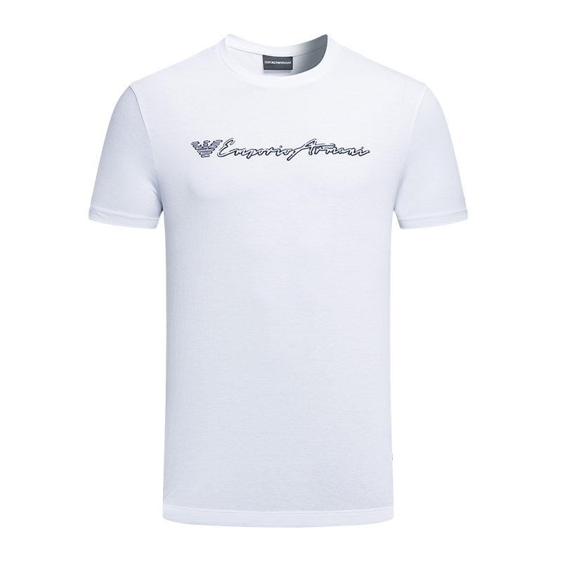 EMPORIO ARMANI/阿玛尼 2018男装字母LOGO短袖T恤3Z1T96-1J00Z