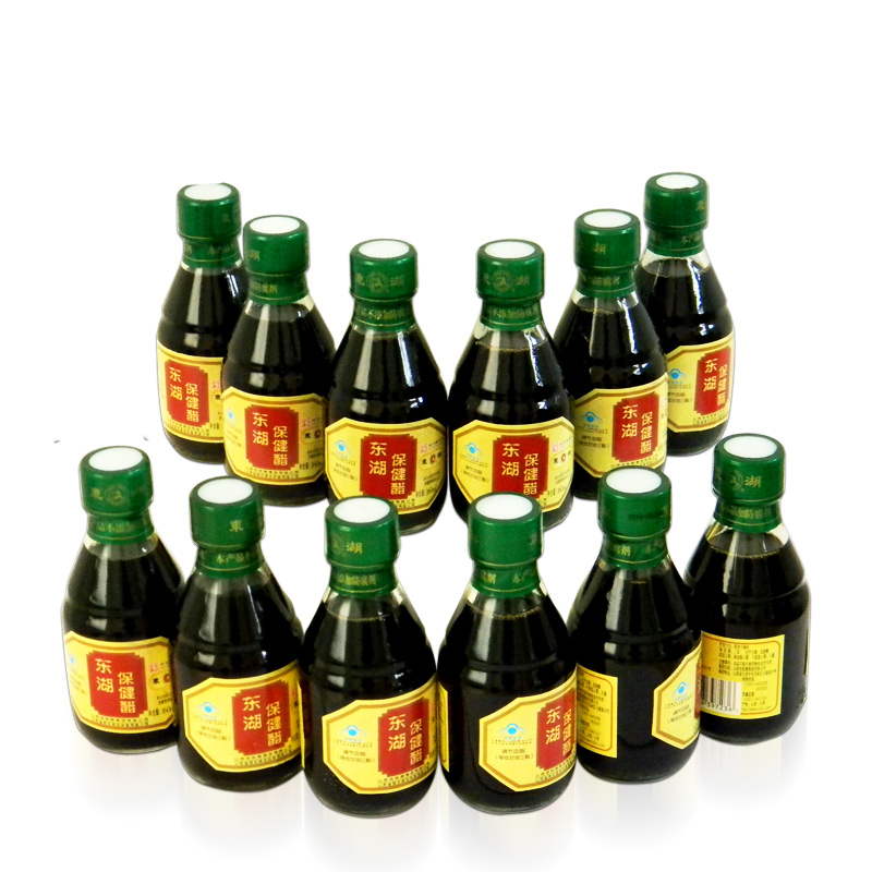 东湖牌保健醋 160ml/瓶*12瓶套餐瓶装山西特产老陈醋养生老字号