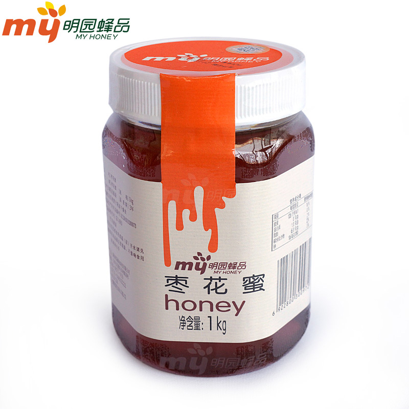 明园农家枣花蜂蜜 枣花蜜蜂产品女士传统滋补营养品