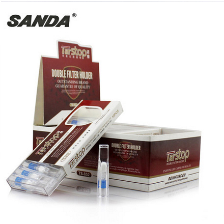 三重过滤 SANDA三达烟嘴 过滤嘴一次性抛弃型烟嘴 120支装 SD-852