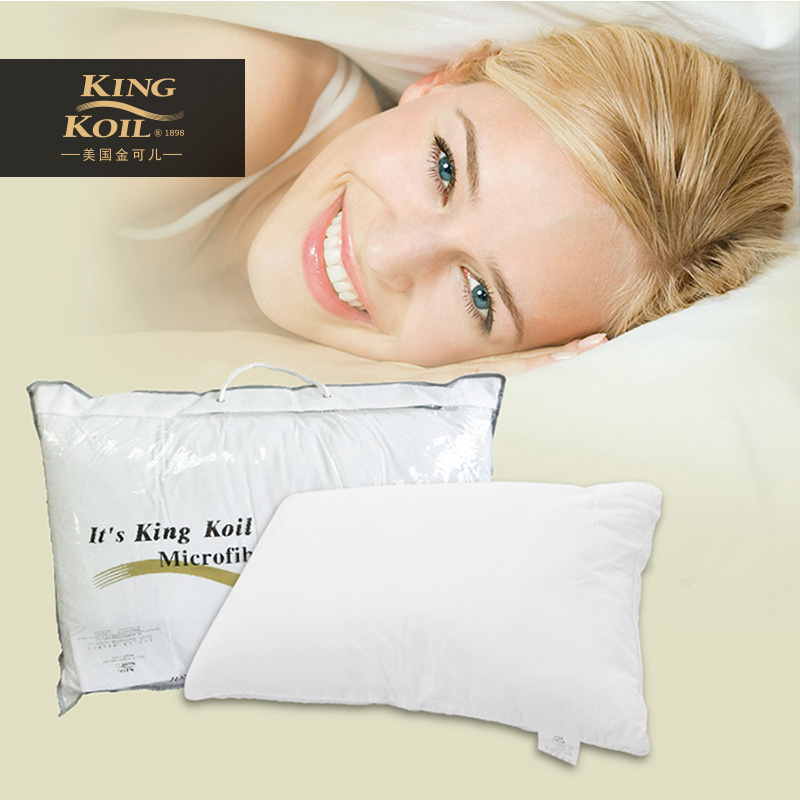 金可儿七孔枕头 舒适枕 靠枕 婚庆枕 纤维枕头 礼盒装 柔软性舒睡