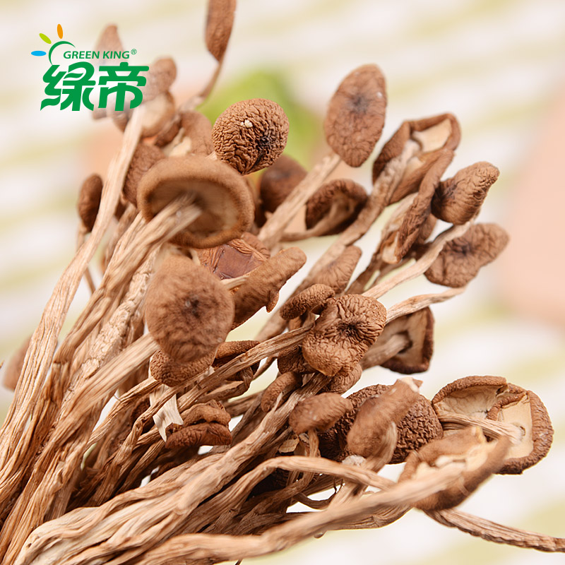 绿帝茶树菇 干货 福建古田土特产菌菇 新货剪根 未开伞 200g