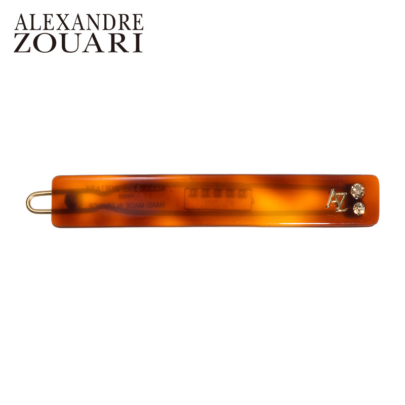 AZ法国亚历山大施华利法国手工经典基本款发卡边夹夹发饰 头饰