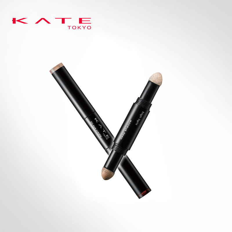 KATE/凯朵  立体光影笔 双头卧蚕笔高光提亮鼻影自然阴影不易晕染