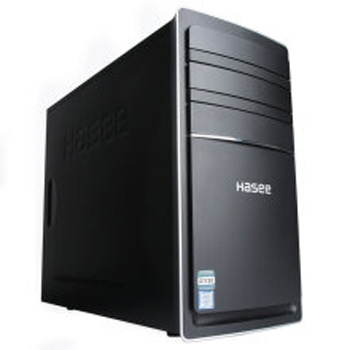 神舟HASEE新瑞K80-KL3 D1 游戏主机 i3-7100 8G DDR4 1T  GT730