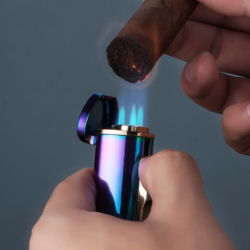 jobon中邦充气防风打火机创意个性礼品金属雪茄打火机点烟器正品