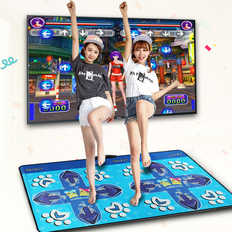 茗邦跳舞毯电视电脑接口两用双人 男女瘦身减肥游戏跳舞机家用