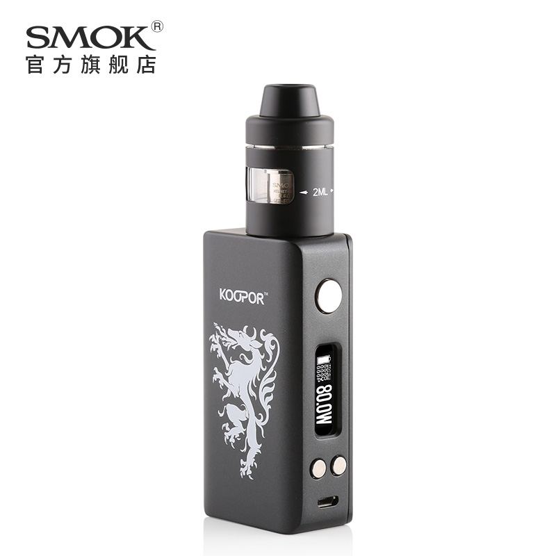SMOK电子烟正品戒烟器骑士套装80W温控盒子大烟雾蒸汽烟全新配置