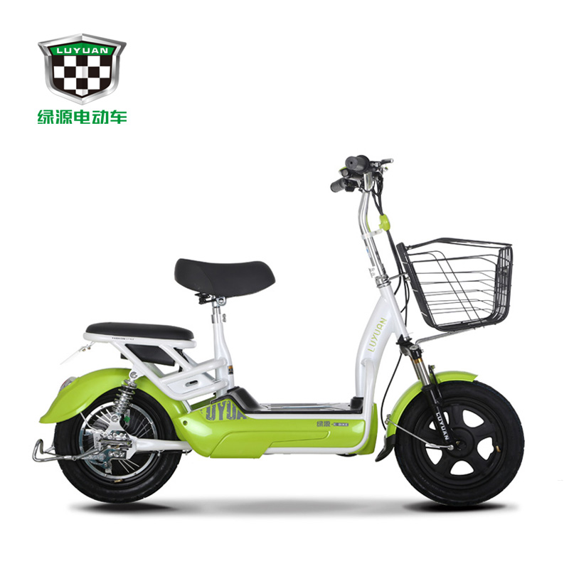 绿源电动车 时尚滑板车 清新灵动 炫酷外观 上班代步 48V12AH FBC