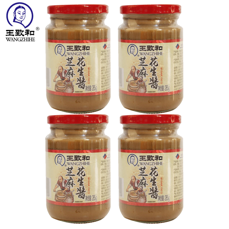 王致和芝麻花生酱285g*4瓶
