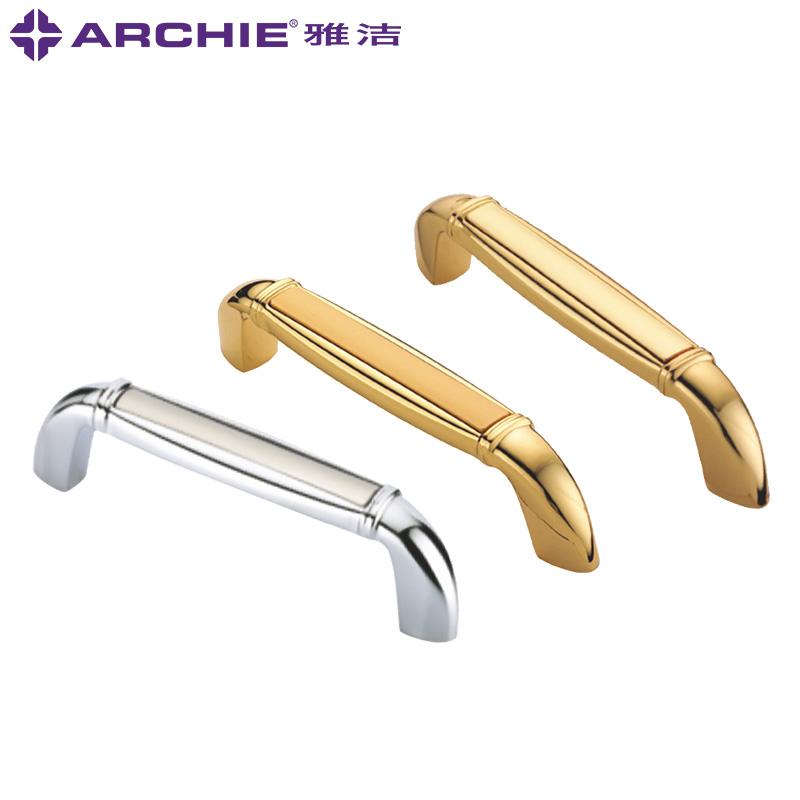 雅洁五金小拉手现代橱柜门拉手豪华衣柜橱柜抽屉拉手 AK6134
